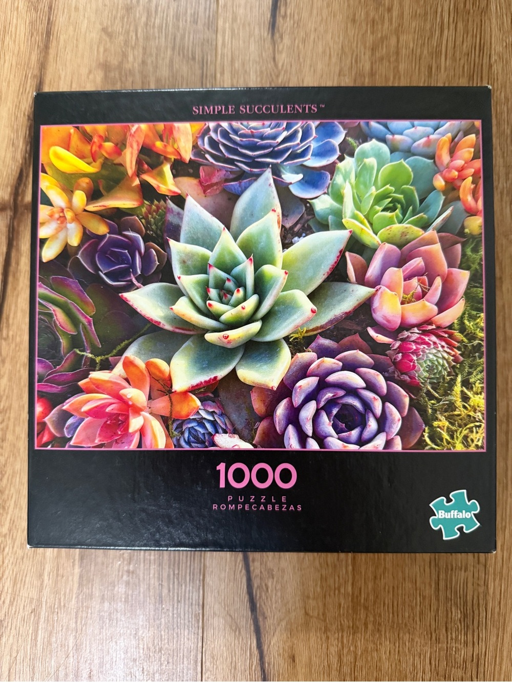 Buffalo 1000-Piece Simple Succulents Puzzle - Multicolor